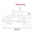 Vozidlo Mercedes Benz G63 AMG XXL MP4 Red