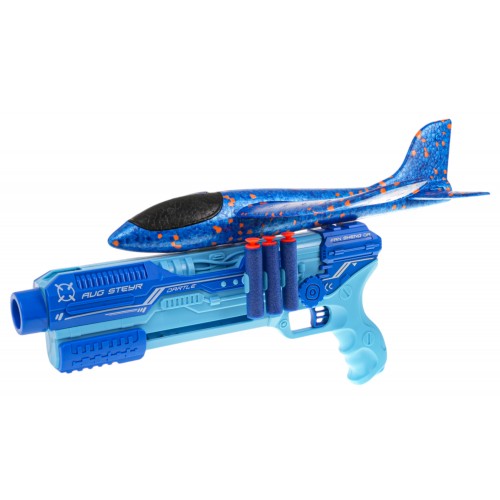 Odpalovač letadel 5v1 Pistole Blue