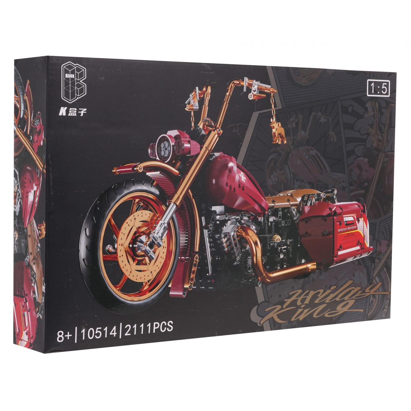 Motobloky 2111 kusů. Červené
