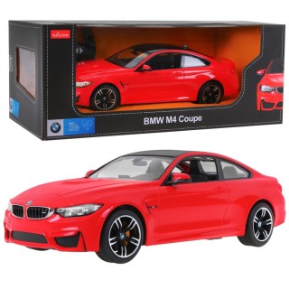 BMW M4 Coupé červené RASTAR model 1:14 Dálkové ovládání auta + 2,4 GHz dálkové ovládání