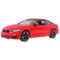 BMW M4 Coupé červené RASTAR model 1:14 Dálkové ovládání auta + 2,4 GHz dálkové ovládání