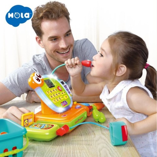 Interaktivní pokladna, výuka angličtiny HOLA TOYS
