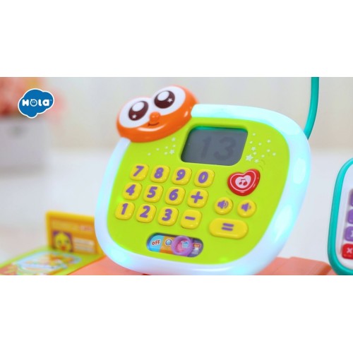 Interaktivní pokladna, výuka angličtiny HOLA TOYS