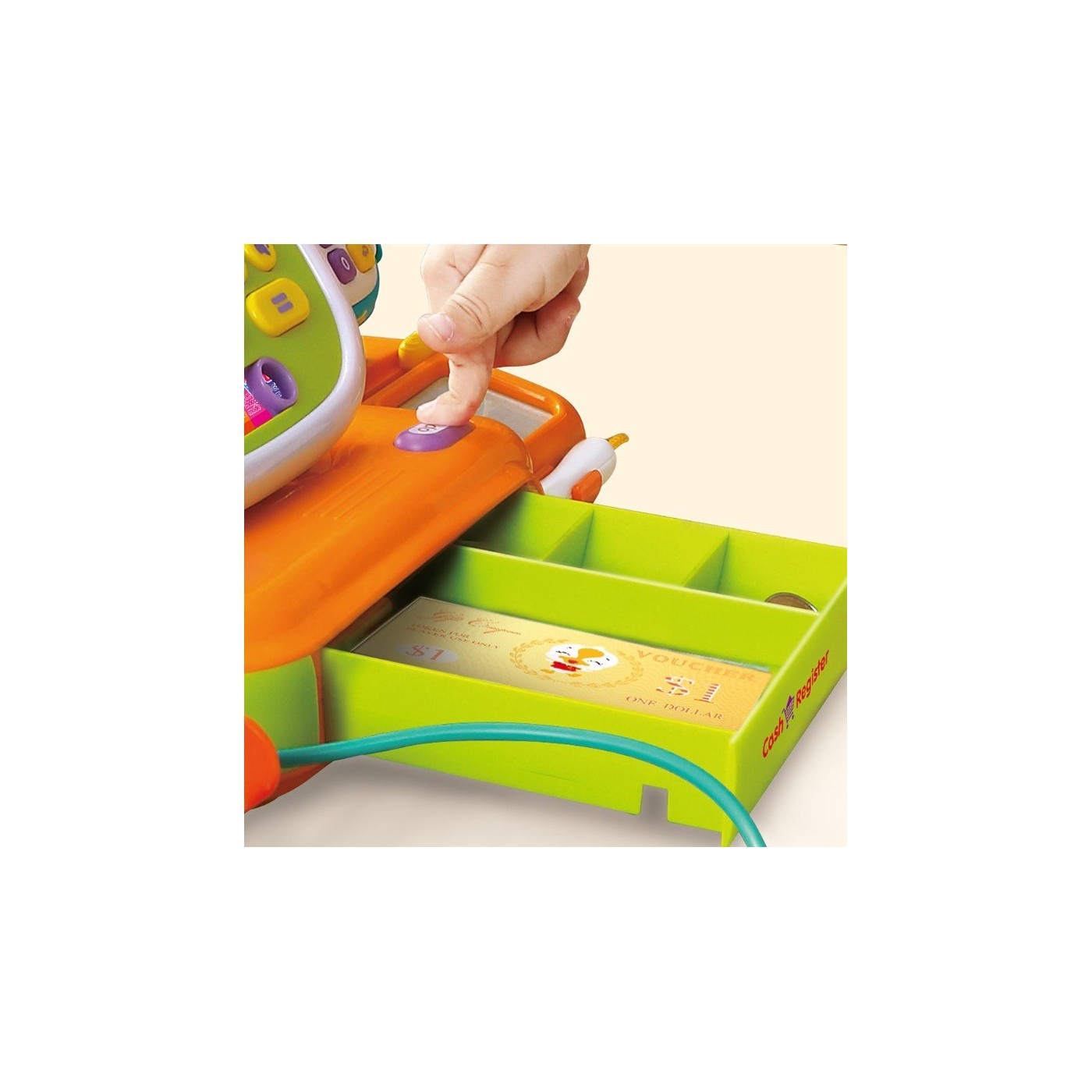 Interaktivní pokladna, výuka angličtiny HOLA TOYS