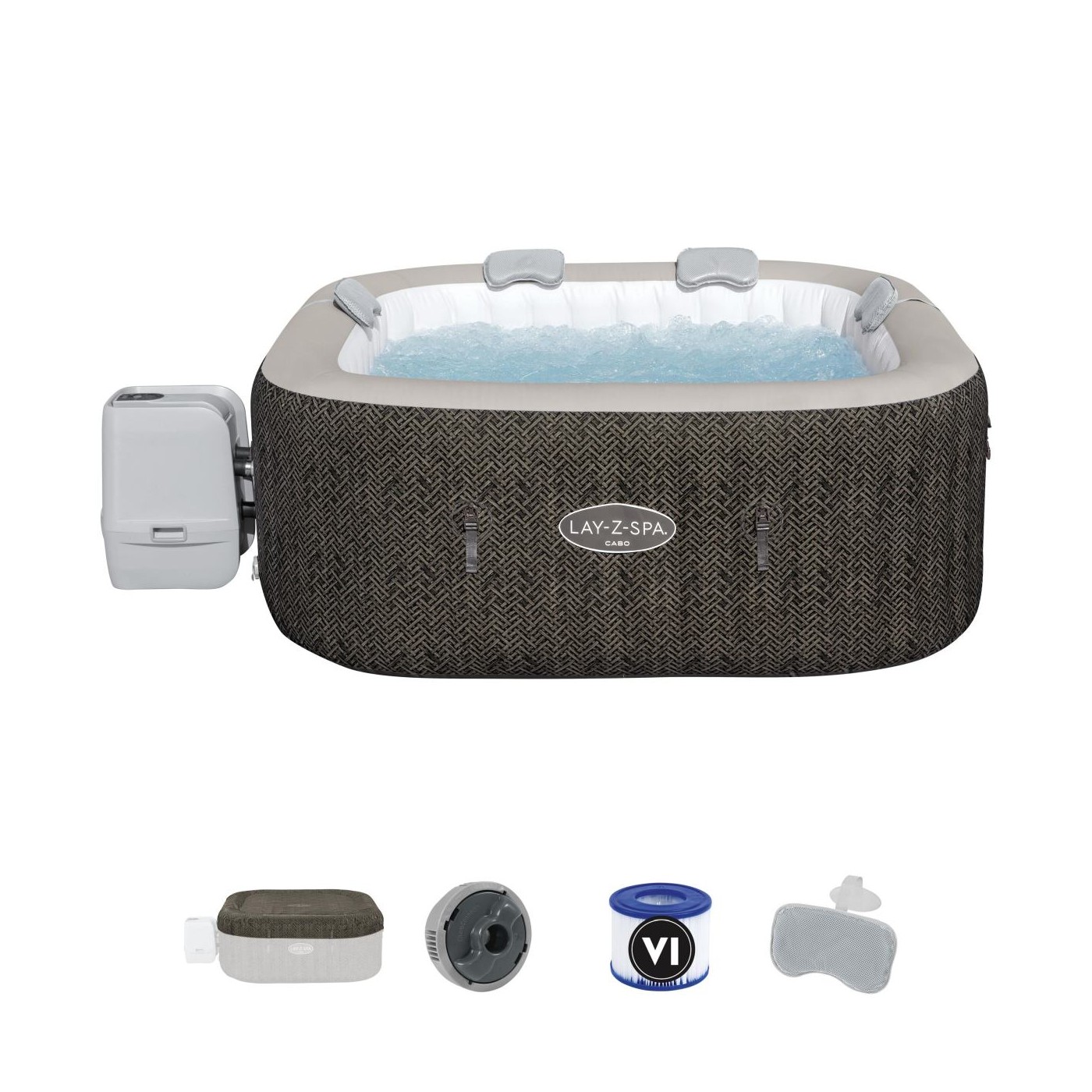 Lay-Z-Spa Cabo SMART HydroJet Jacuzzi BESTWAY