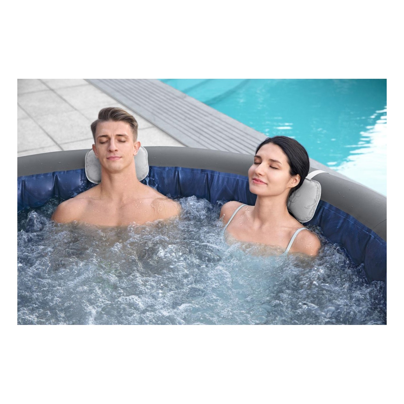 Lay-Z-Spa Santorini SMART HydroJet PRO Jacuzzi BESTWAY