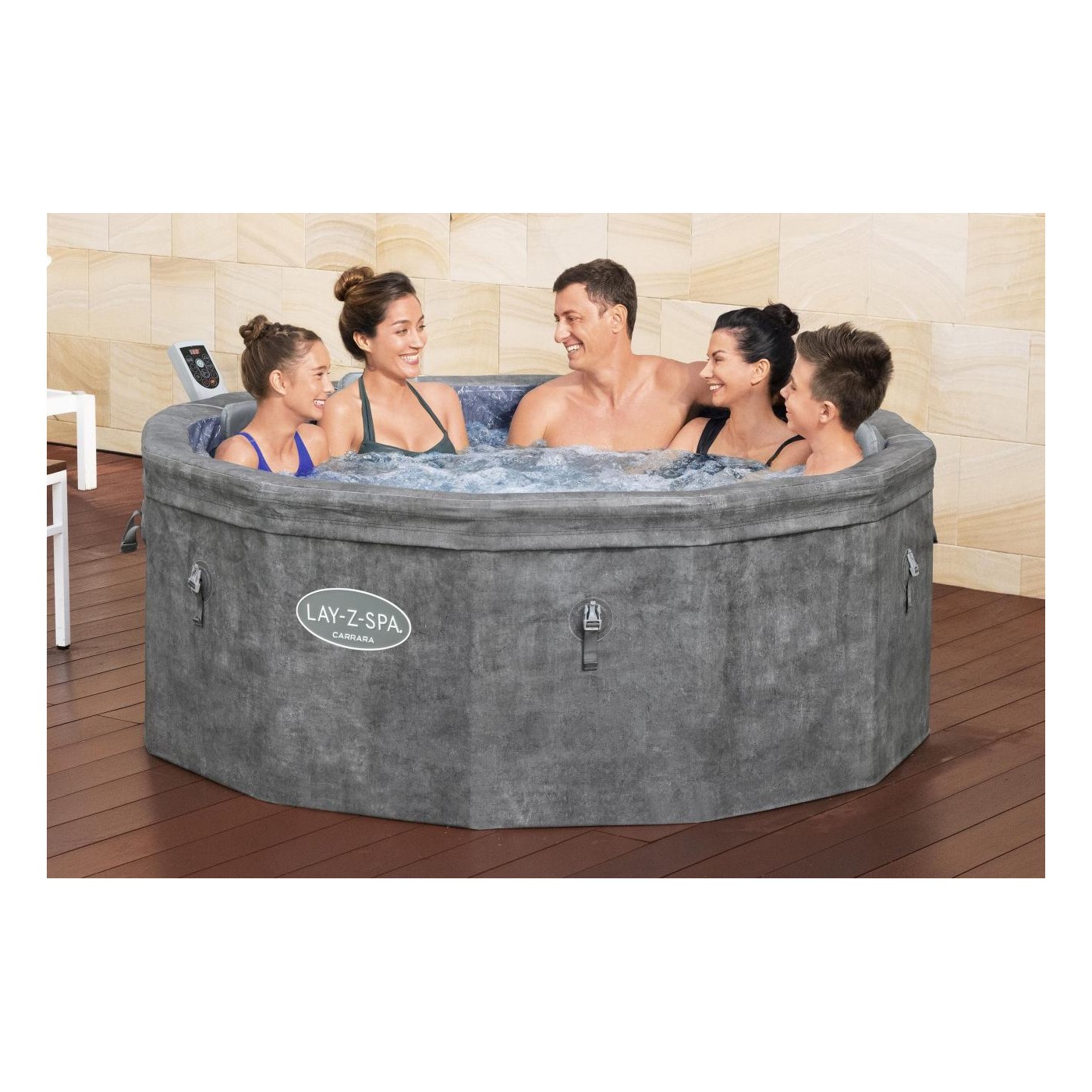 Lay-Z-Spa Carrara SMART Air Jet Jacuzzi BESTWAY