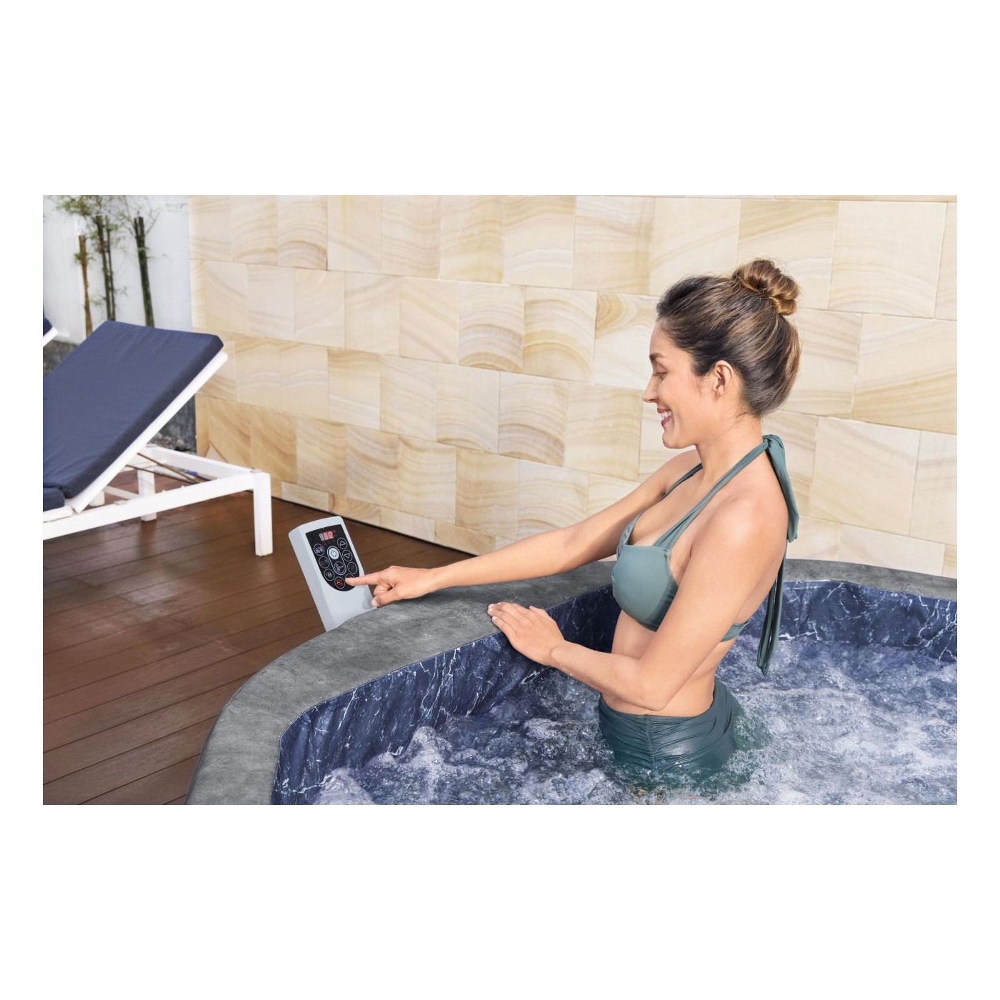 Lay-Z-Spa Carrara SMART Air Jet Jacuzzi BESTWAY