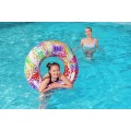 Plavecký kruh 91 cm BESTWAY červený