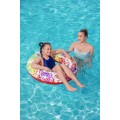 Plavecký kruh 91 cm BESTWAY červený