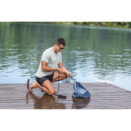 Velký ležák na plavání pro 6 oso BESTWAY 373x264x73cm + Kšilt + Termo taška + Sítkované dno + Opěradla