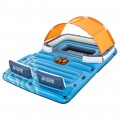 Velký ležák na plavání pro 6 oso BESTWAY 373x264x73cm + Kšilt + Termo taška + Sítkované dno + Opěradla