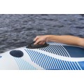 BESTWAY 135cm nafukovací plavecká matrace Rapid Rider Opěradlo Síťované spodní držáky nápojů
