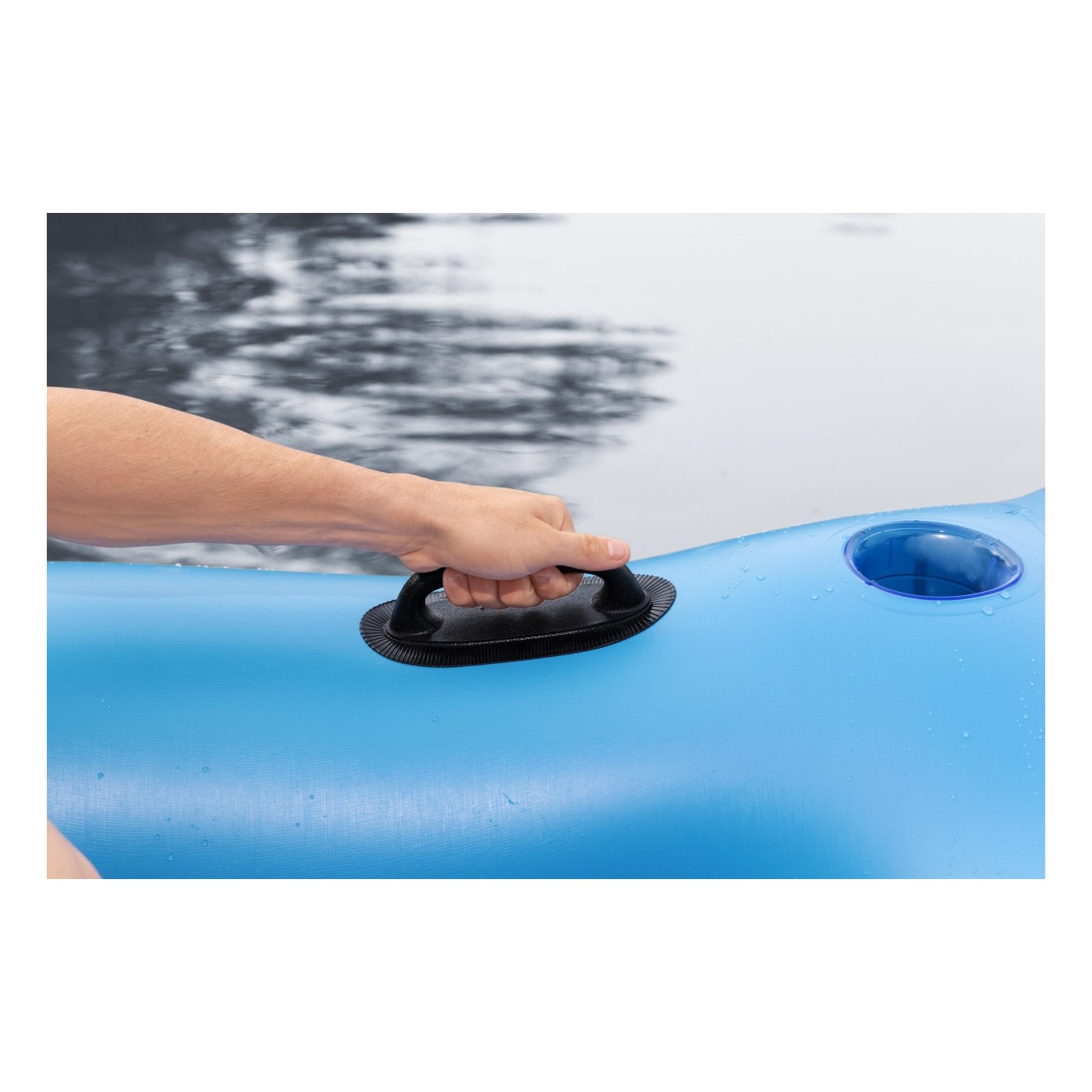 Ostrovní koupací matrace Hydro Force 300/287cm BESTWAY
