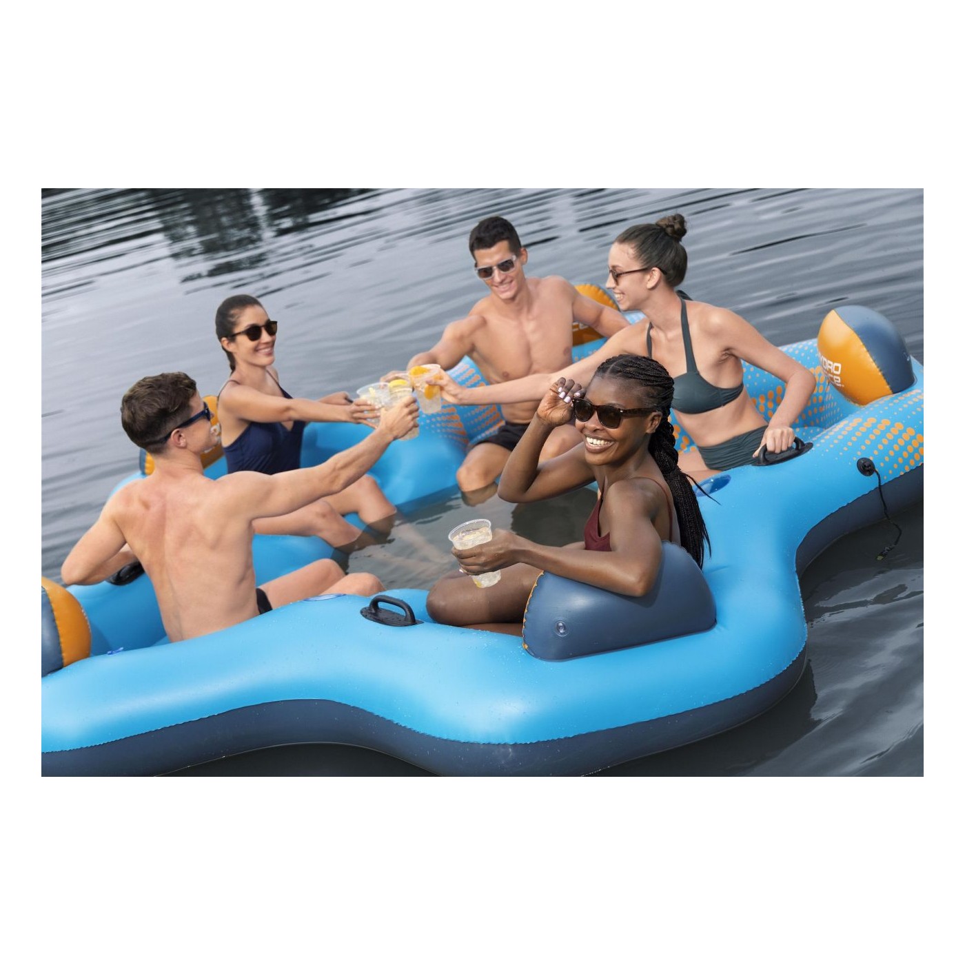 Ostrovní koupací matrace Hydro Force 300/287cm BESTWAY