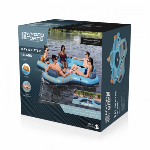 Ostrovní koupací matrace Hydro Force 300/287cm BESTWAY