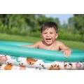 Nafukovací bazén Dětská sprchová vanička 102x25cm BESTWAY Fish + opravná lišta
