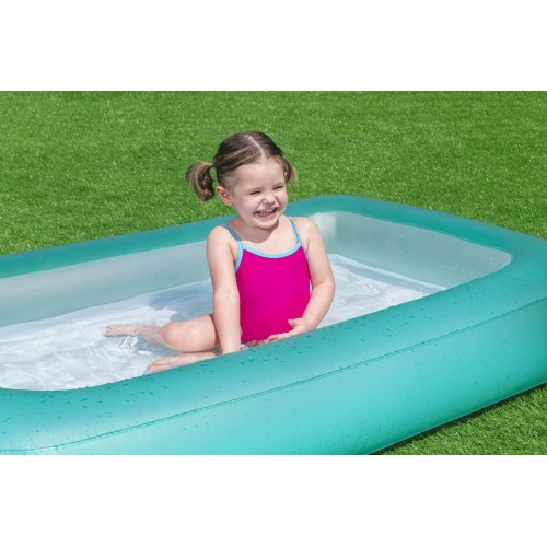 Dětský nafukovací bazén 2+ BESTWAY obdélníkový 165x104x25cm + nafukovací dno