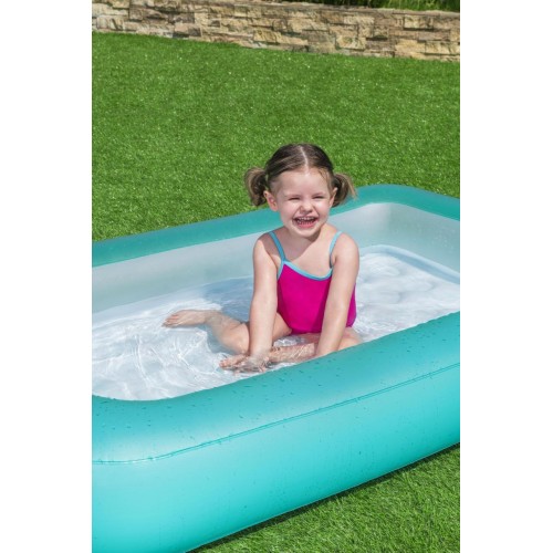 Dětský nafukovací bazén 2+ BESTWAY obdélníkový 165x104x25cm + nafukovací dno