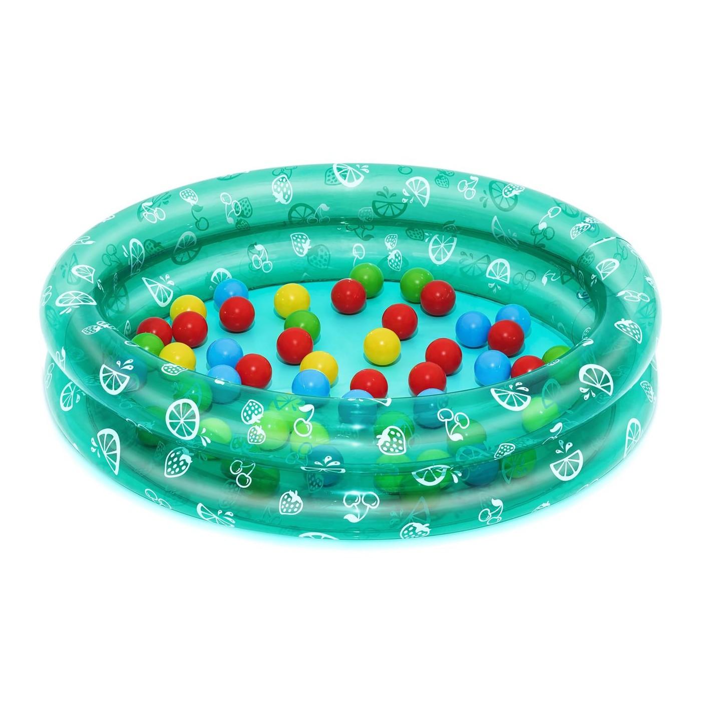 Zelený bazén 91x20cm + míčky BESTWAY