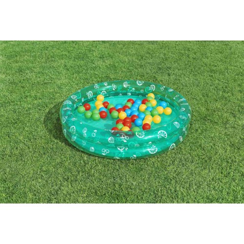 Zelený bazén 91x20cm + míčky BESTWAY