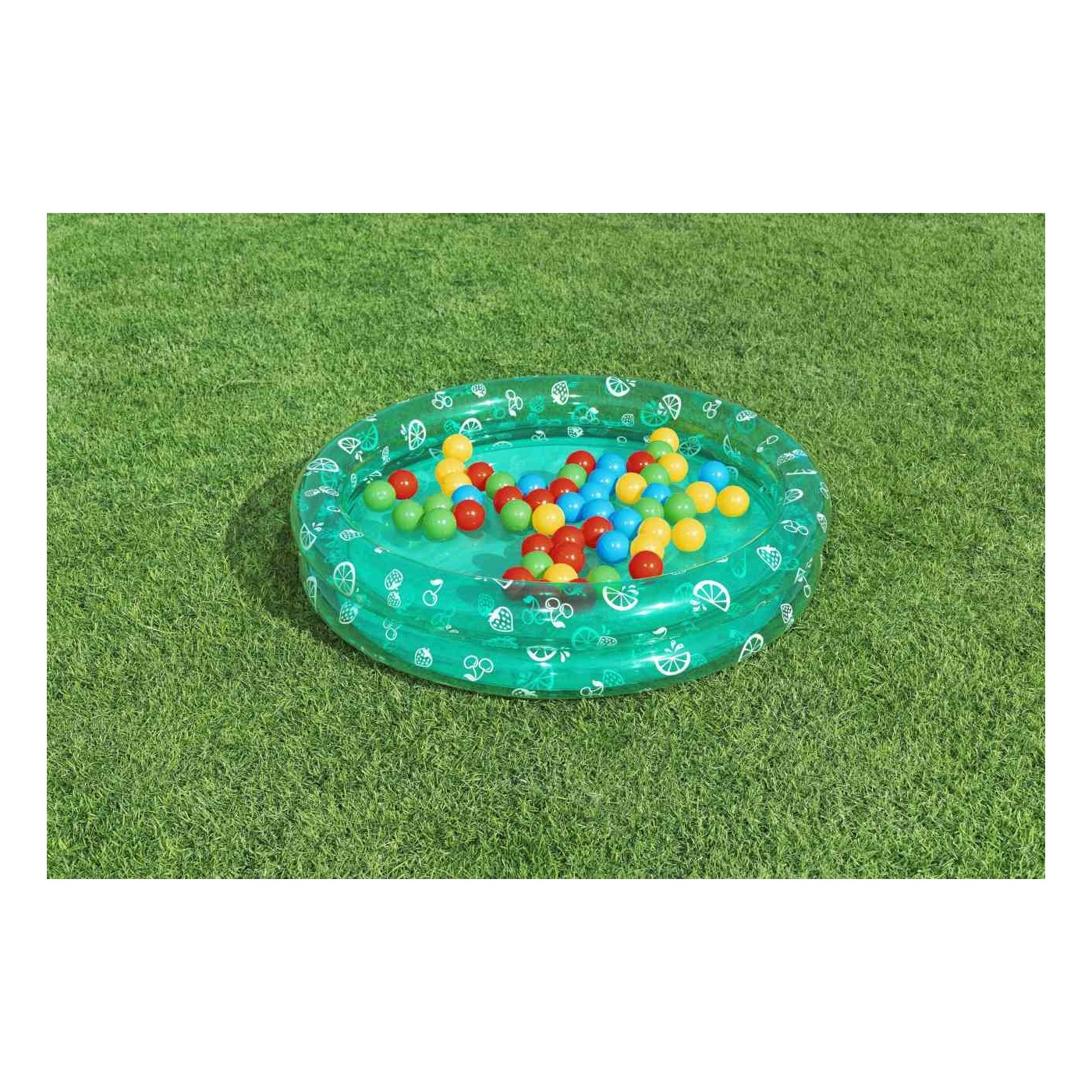 Zelený bazén 91x20cm + míčky BESTWAY