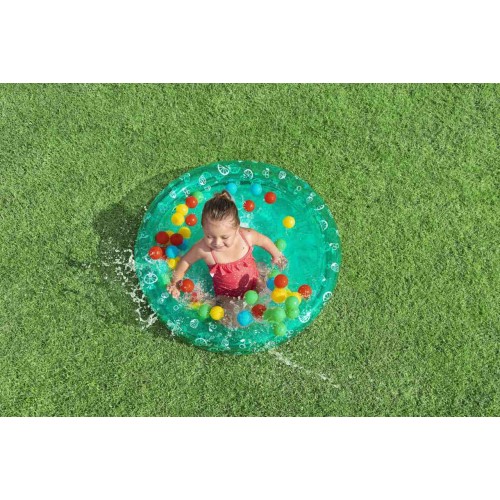 Zelený bazén 91x20cm + míčky BESTWAY