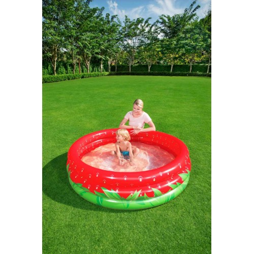 Bazéno Sladká Jahoda pro děti 2+ Sprchová vanička 160x38cm BESTWAY + opravná lišta