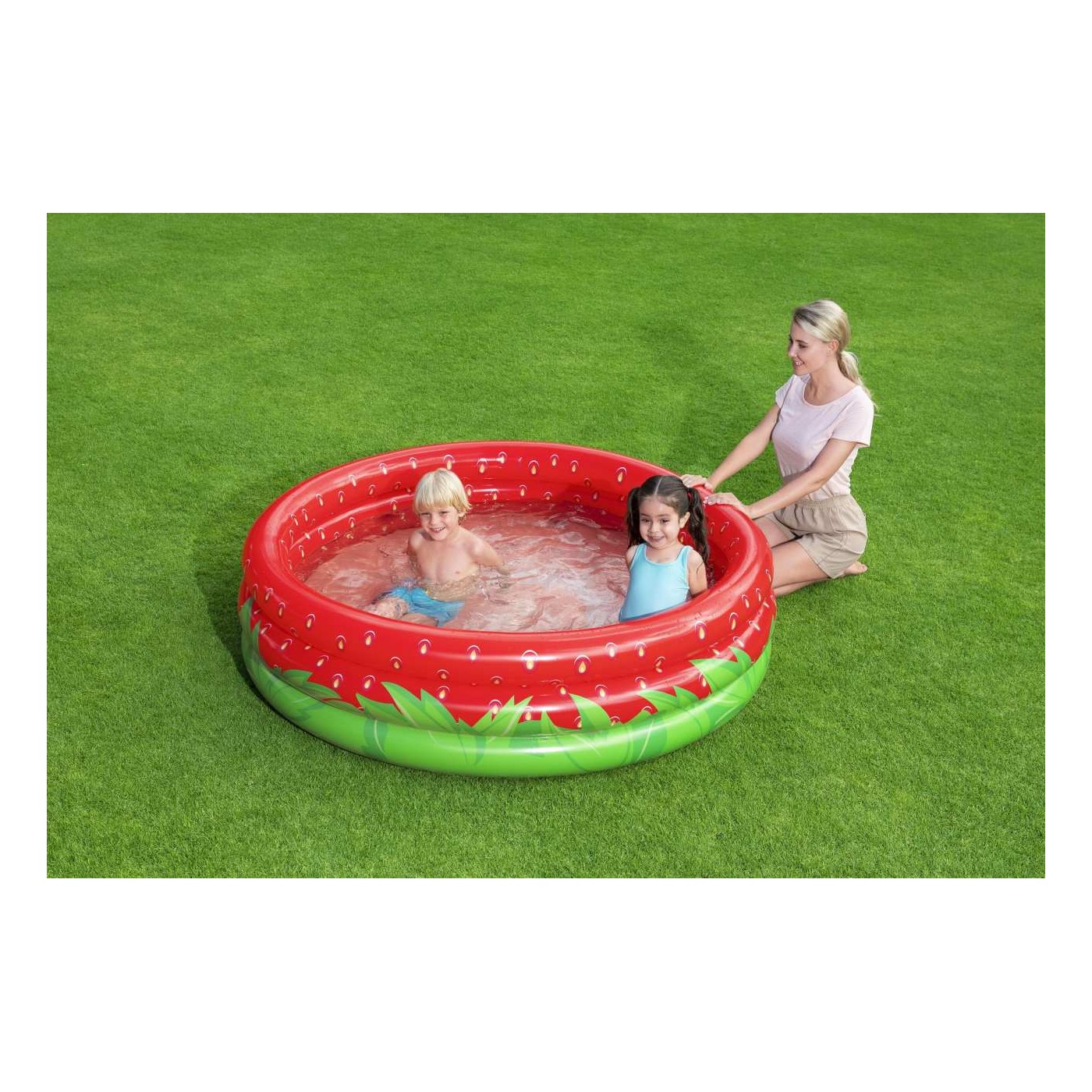 Bazéno Sladká Jahoda pro děti 2+ Sprchová vanička 160x38cm BESTWAY + opravná lišta