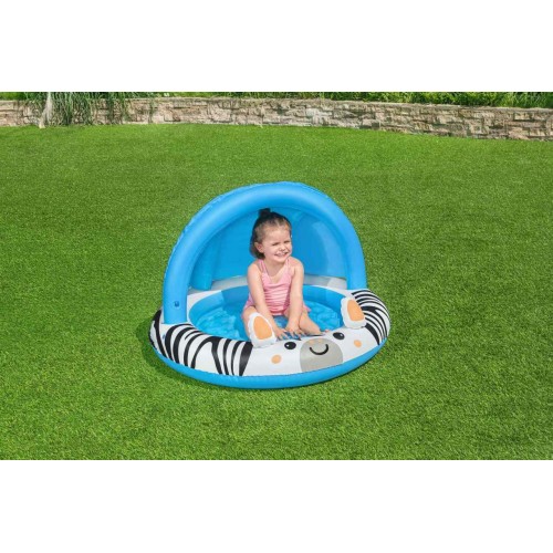 Bazén se zastřešením 91cm Zebra BESTWAY