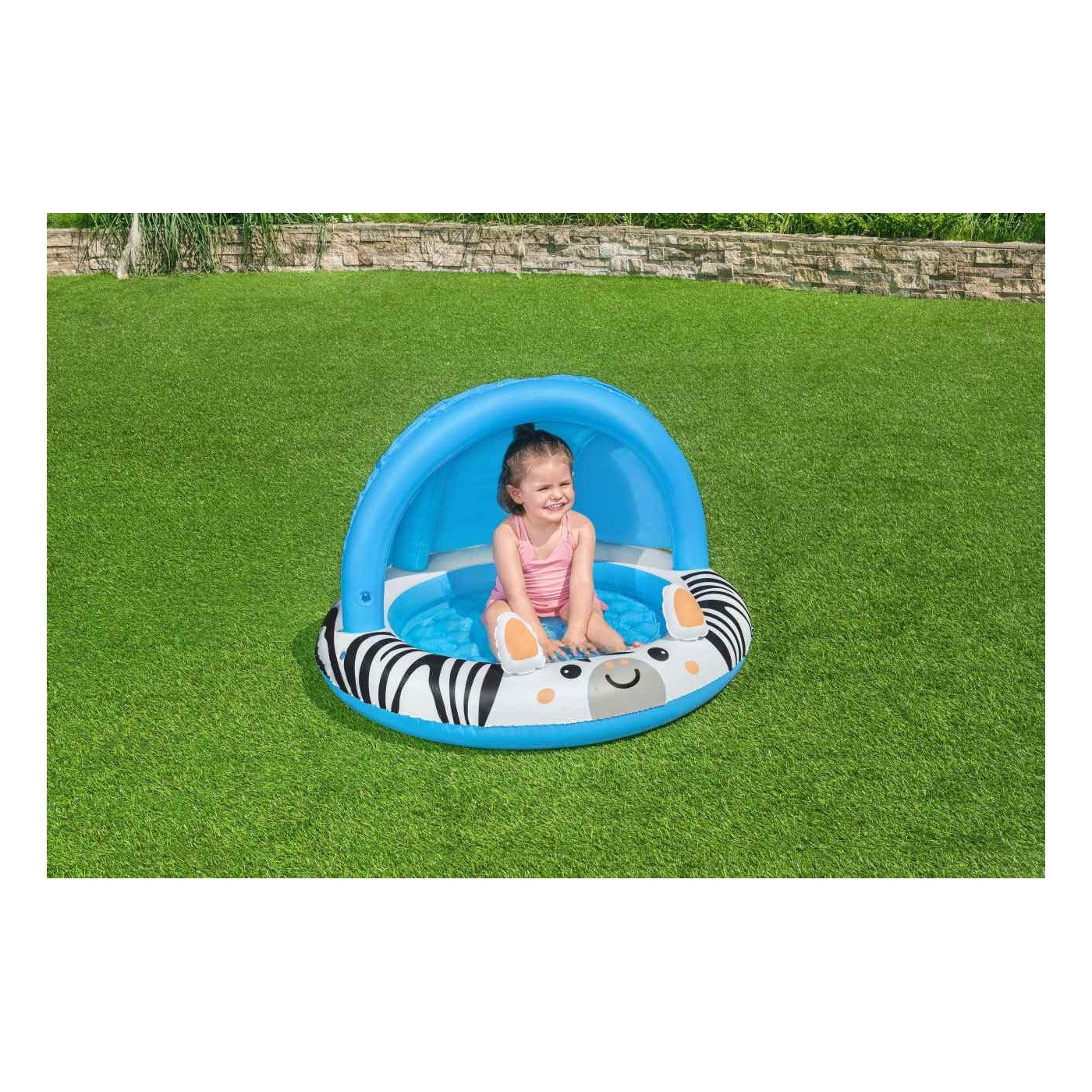 Bazén se zastřešením 91cm Zebra BESTWAY