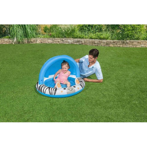 Bazén se zastřešením 91cm Zebra BESTWAY