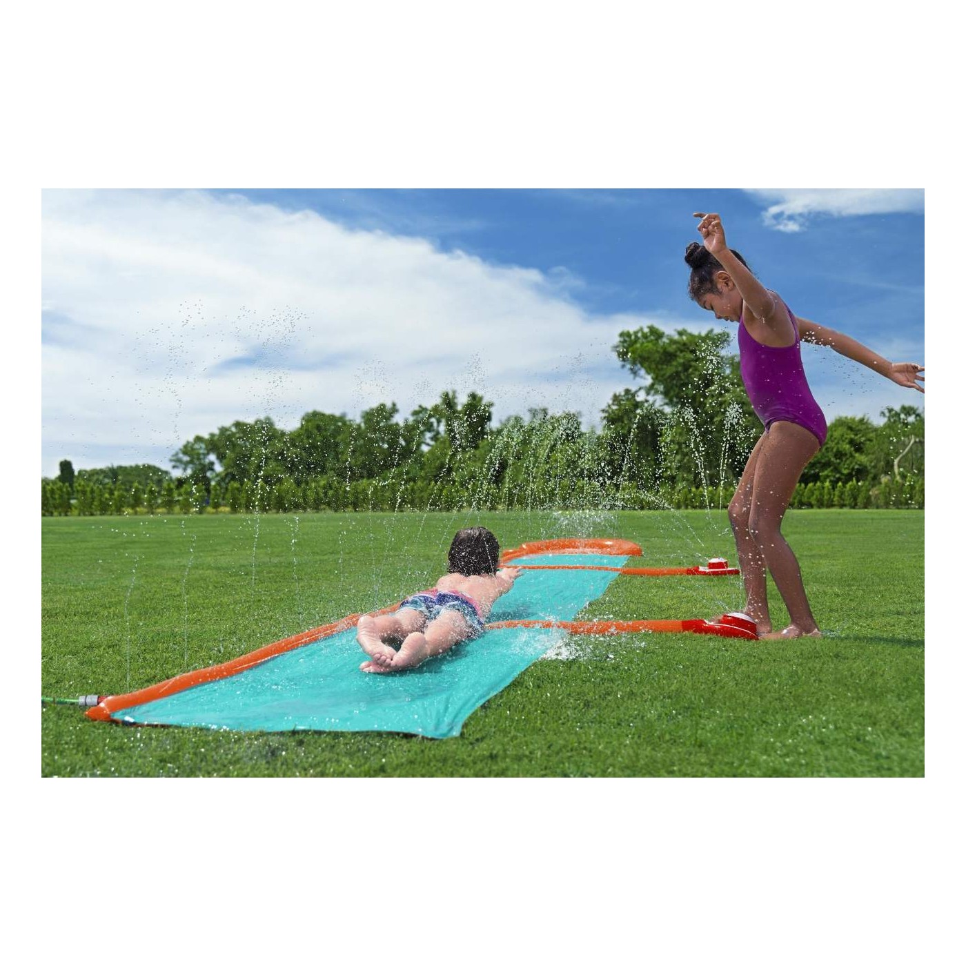 H2OGO StompBlast Single Base 488 cm BESTWAY