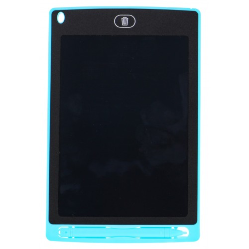 Interaktivní kreslící tablet pro děti 3+ Modrá 8,5" + Stylus + Barevné kresby