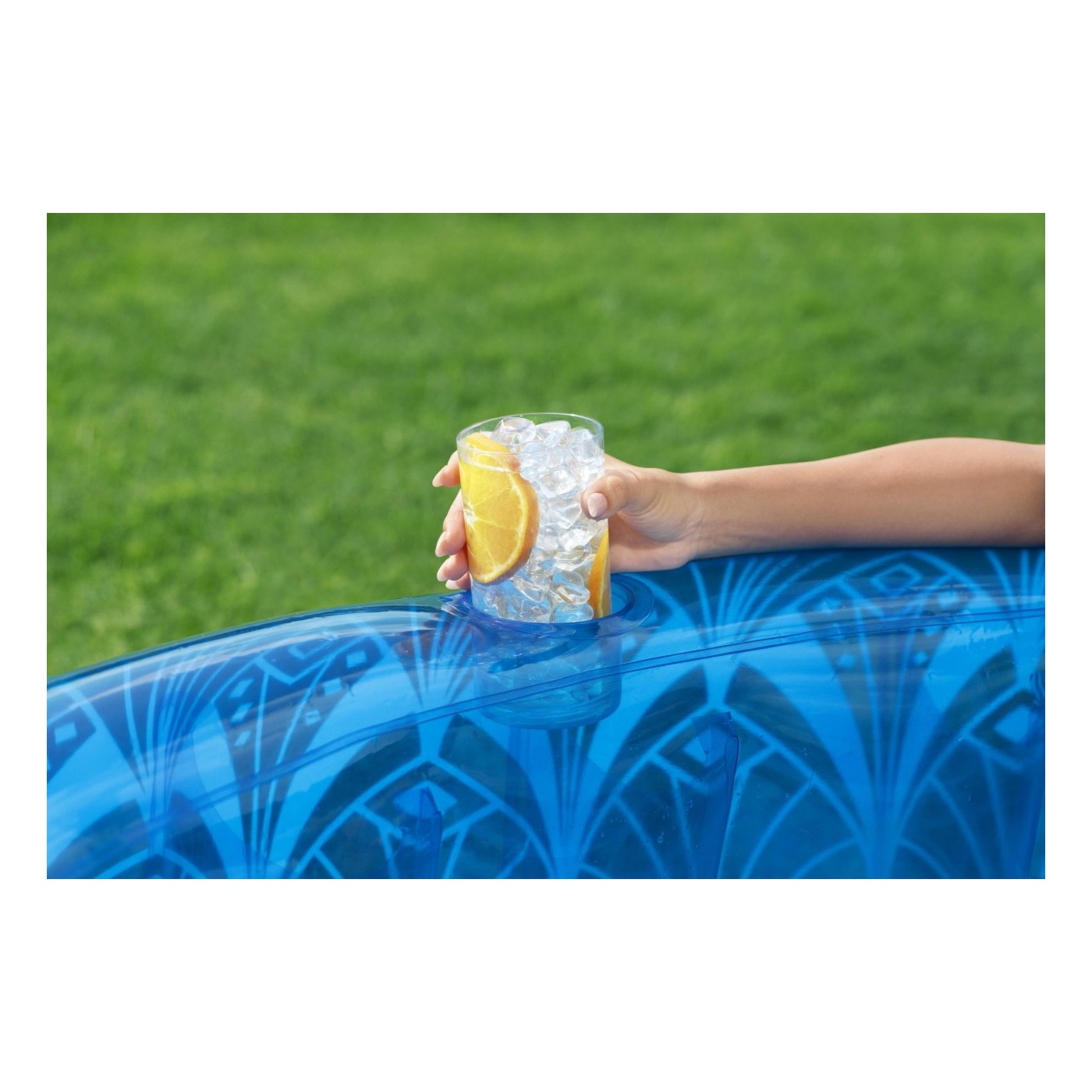 Bazén Boho vzory 168/53 cm BESTWAY