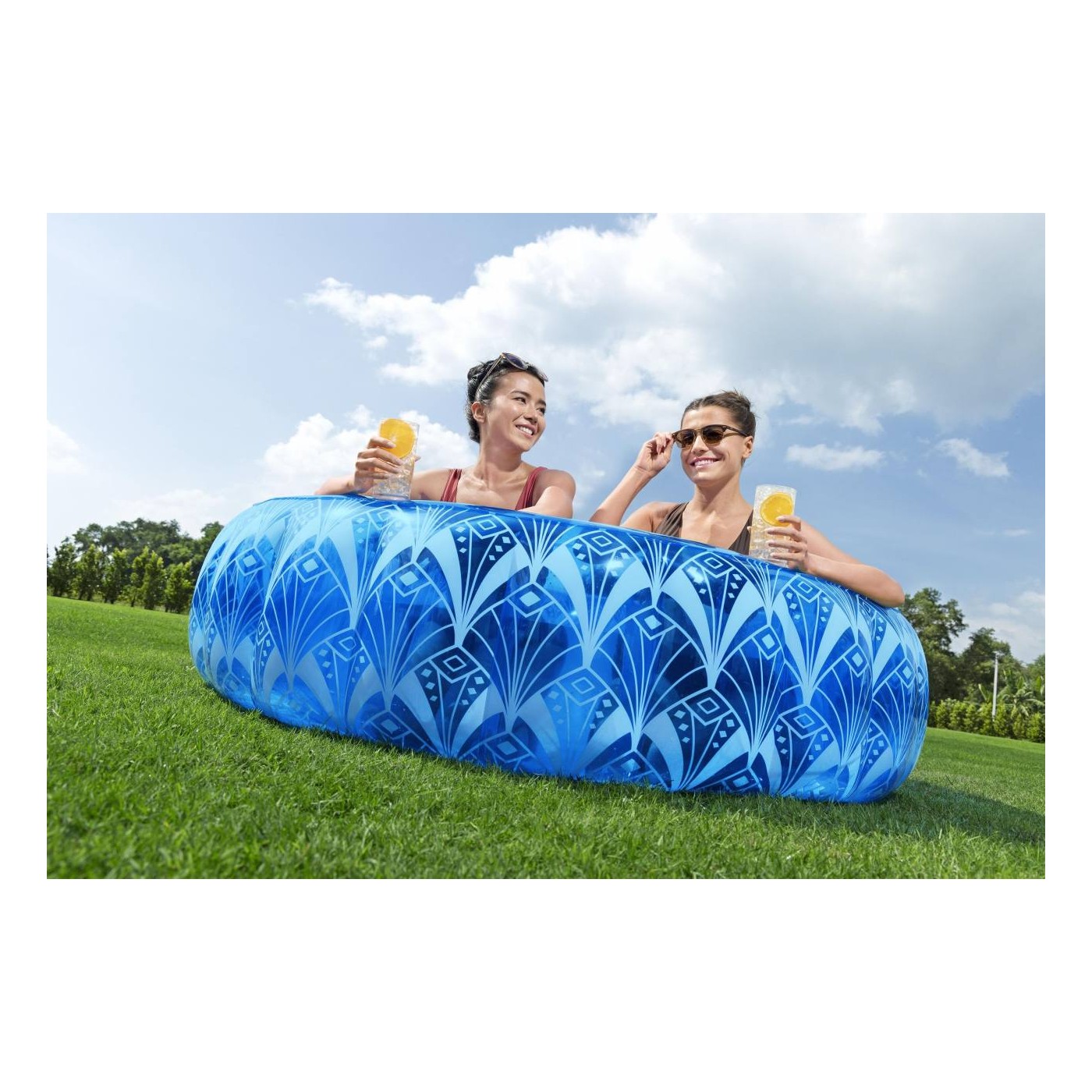 Bazén Boho vzory 168/53 cm BESTWAY
