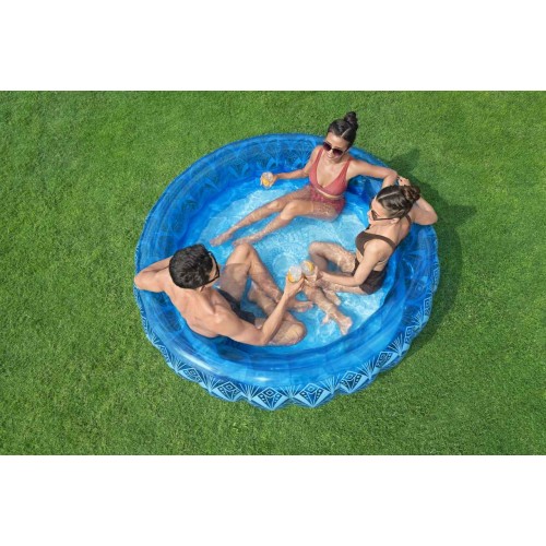 Bazén Boho vzory 168/53 cm BESTWAY