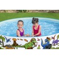Dinosauři expanzní bazén pro děti 3+ BESTWAY 244x46cm Vinyl + PVC