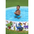 Dinosauři expanzní bazén pro děti 3+ BESTWAY 244x46cm Vinyl + PVC