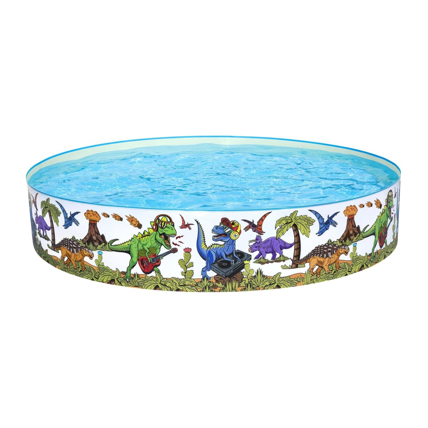 Dinosauři expanzní bazén pro děti 3+ BESTWAY 244x46cm Vinyl + PVC