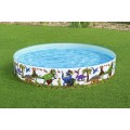 Dinosauři expanzní bazén pro děti 3+ BESTWAY 244x46cm Vinyl + PVC