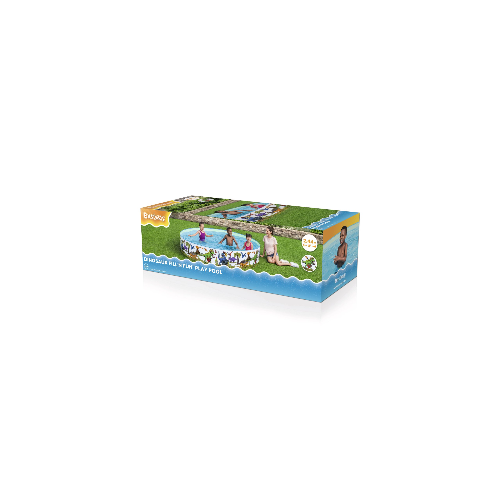 Dinosauři expanzní bazén pro děti 3+ BESTWAY 244x46cm Vinyl + PVC