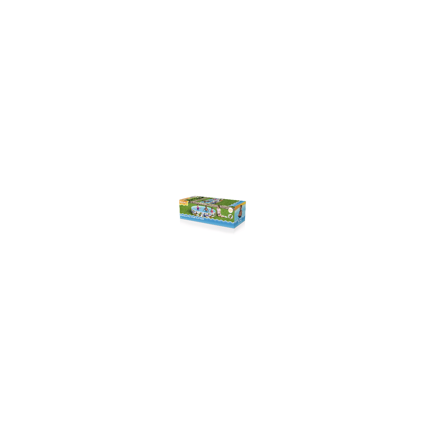 Dinosauři expanzní bazén pro děti 3+ BESTWAY 244x46cm Vinyl + PVC