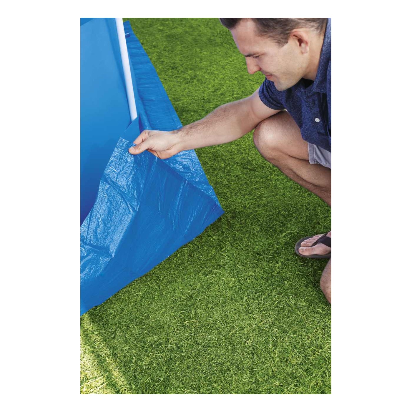 Podložka do zahradního bazénu 305cm/10FT BESTWAY 335x335cm