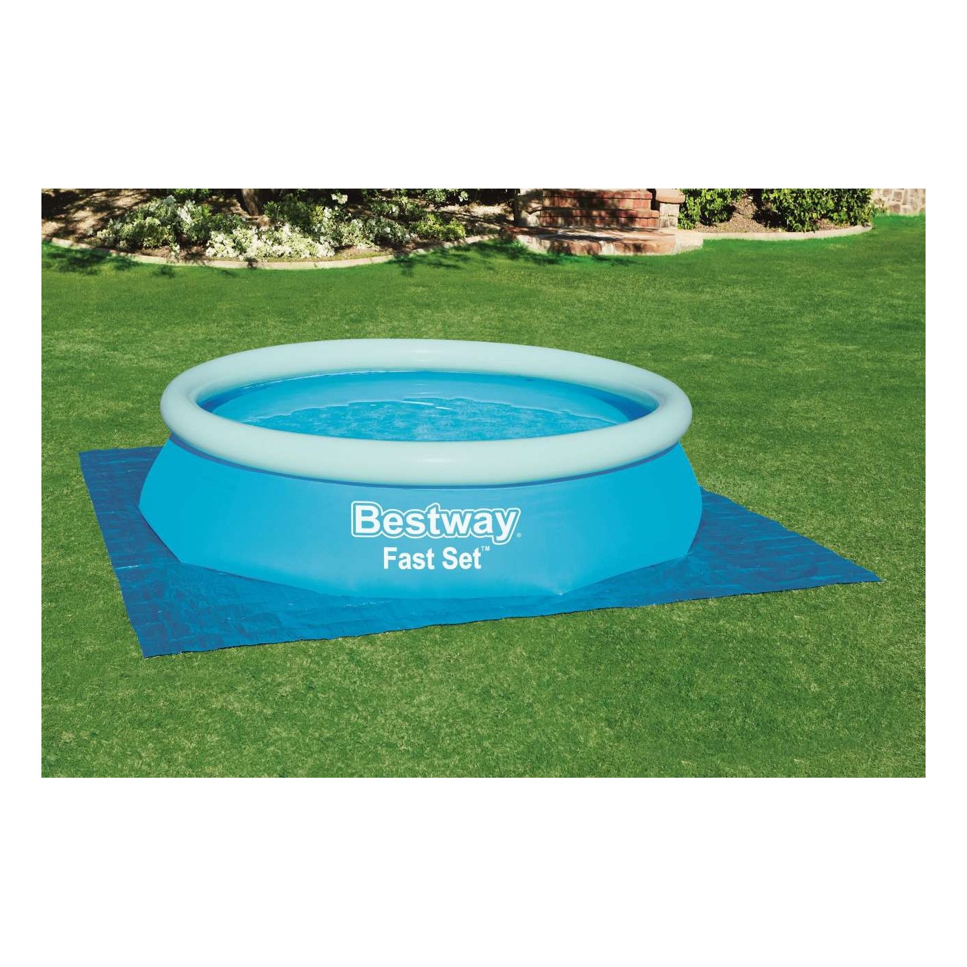 Podložka do zahradního bazénu 305cm/10FT BESTWAY 335x335cm