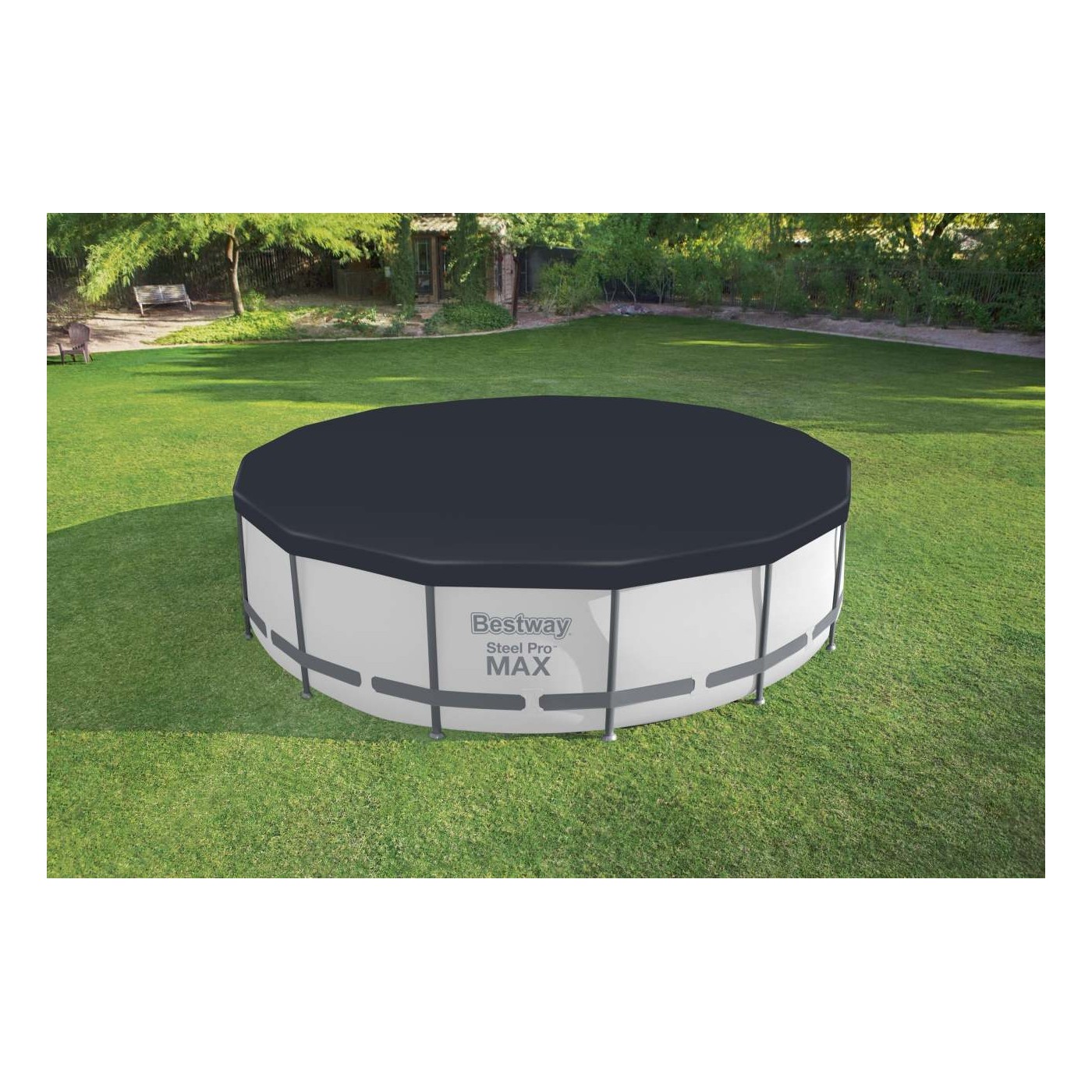 Kryt 470 cm pro 457-460 cm/15 stop BESTWAY Rack a Panel Pool
