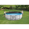 Kryt 470 cm pro 457-460 cm/15 stop BESTWAY Rack a Panel Pool