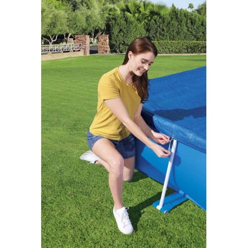 Kryt 264x174cm pro BAZÉN s ocelovým rámem 259x170x61cm BESTWAY
