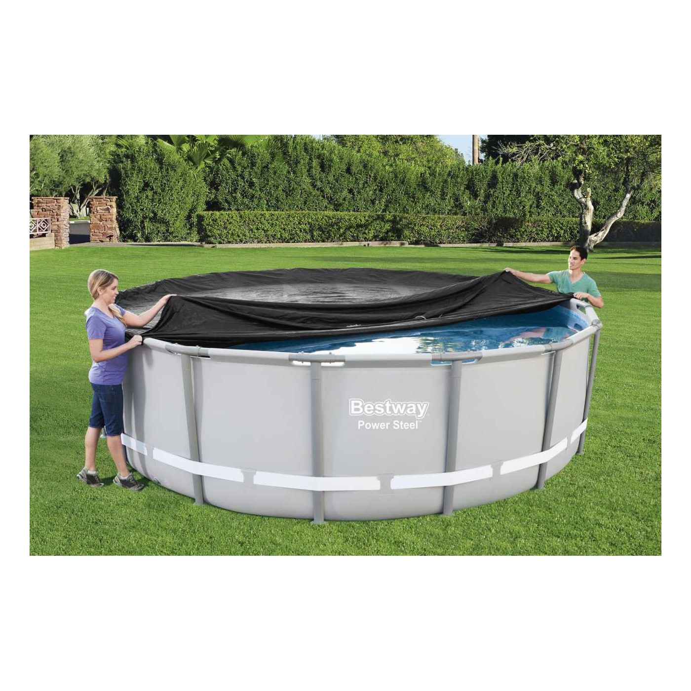 Kryt 493 cm pro Hydrium 460-488 cm/15-16FT BESTWAY Rack a Panel Pool