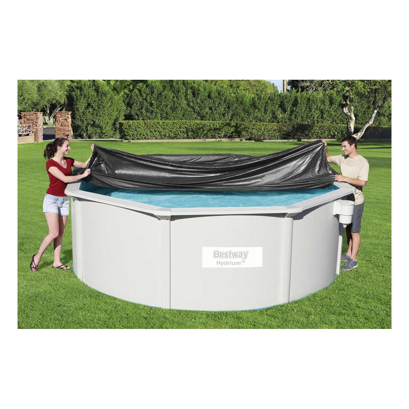 Kryt 401 cm pro bazén Hydrium Panel Pool 366 cm/12 FT BESTWAY